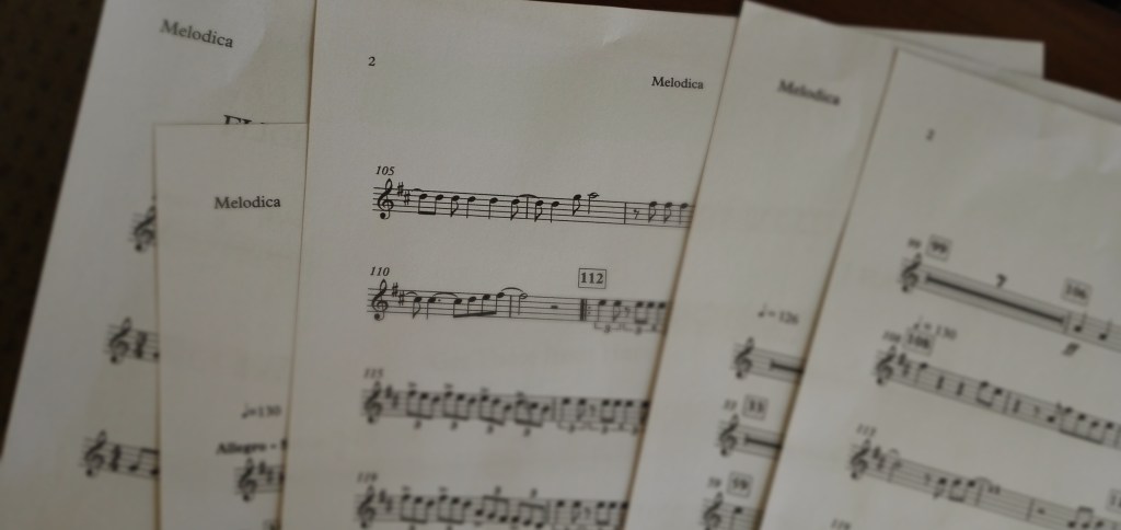 Melodica goes to orchestra&nbsp;rehearsal!