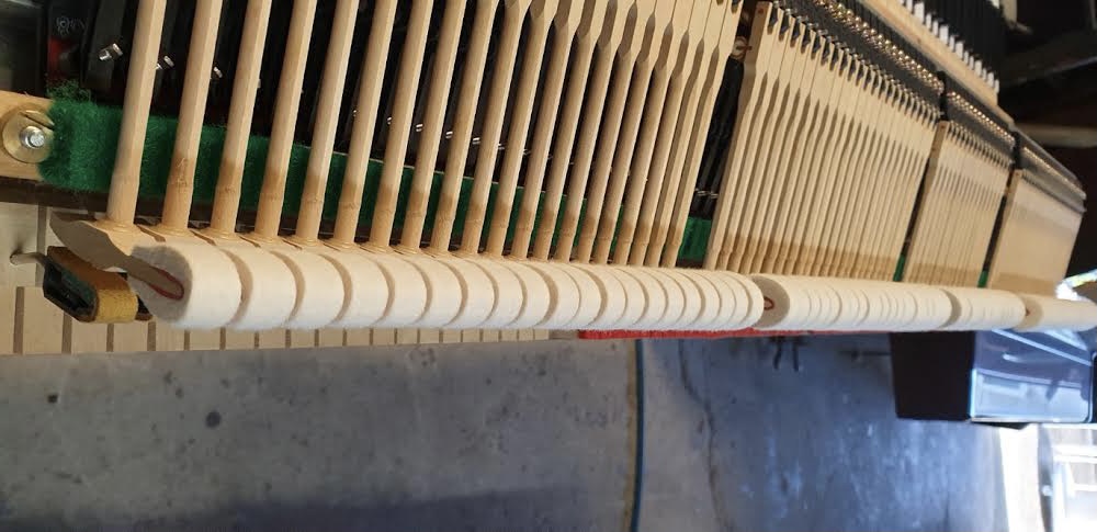 Grand piano hammers good condition