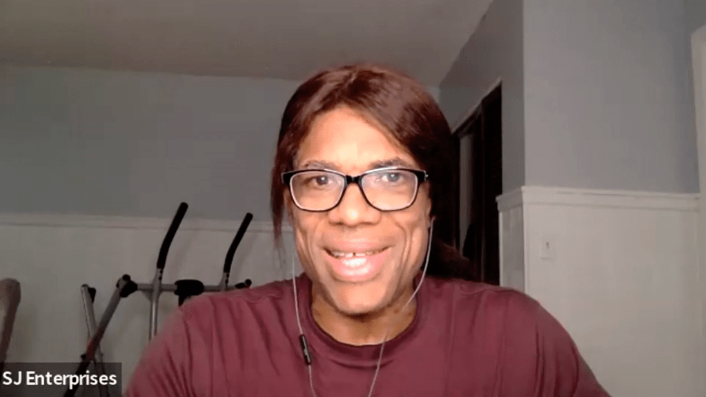 Stanley Jordan American jazz guitarist